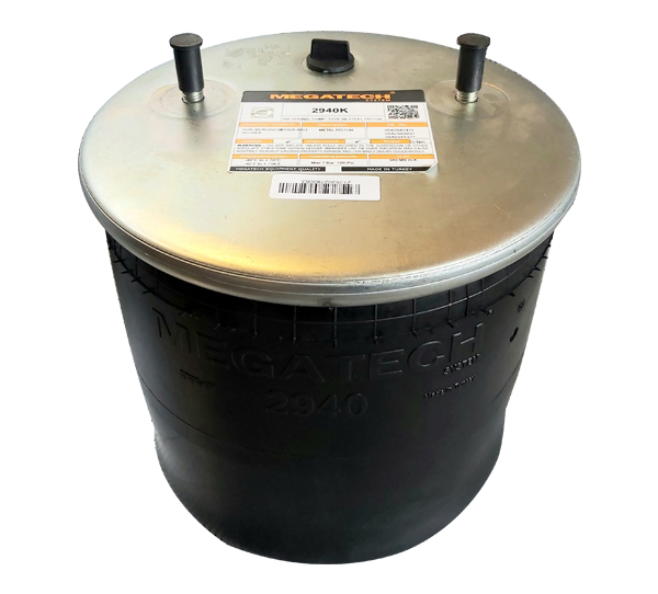 Пневморесора підвіски зі стаканом ø275x355 (металевий)