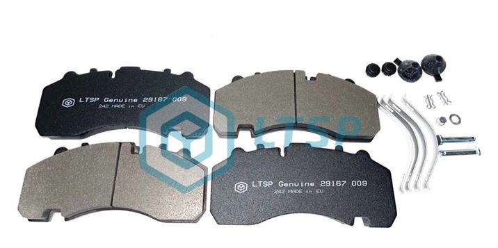 Колодки гальмівні 29167 (KNORR SB/SN7, SB4345 05.2003=>) комплект 4 шт