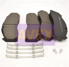 Колодки дискові WVA29125 без р/к 249.5x111.7x29.00