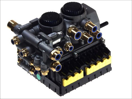 Модулятор гальмівний EBS-E 4S/3M / з фітингами / 21 пневмоштуцер