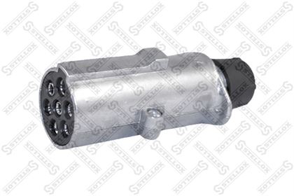 Штекер 7 полюсный металический с винтовым соединением, 24v iso1185 din72579