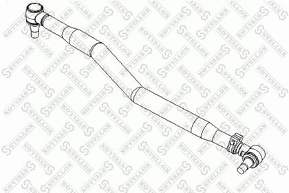 Тяга рулевая прод. l=863 d=52 1изг након.m20x1.5/m30x1.5