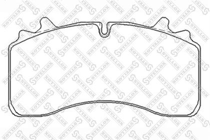 Колодки дисковые с р/к 29162 22.5''