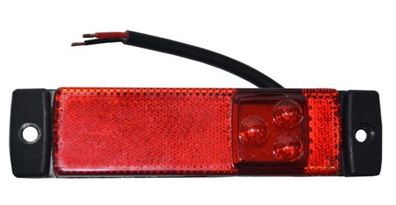 Ліхтар габаритний на причіп світлодіодний Червоний 24v LED 