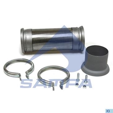 Ремкомплект труба вихлопного газу Mercedes d105x295 \ 6214900065S1 \ 010.660
