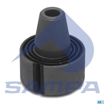 Сайлентблок тяги реактивної MAN (M16x1 / 83,5xd67,5) \ 81432206177S1 \ 020.166