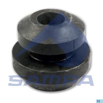 Подушка двигуна задня зліва (70х105) MAN \ 81960200402 \ 020.318