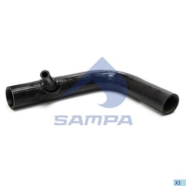 Патрубок системы охлаждения (d60xd70x425/d18) MAN \81963050129 \ 020.412  