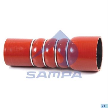 Гофра интеркулера (50/65х190) красная MAN \81963200168 \ 021.015  