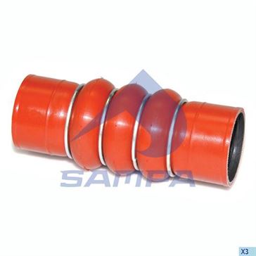 Патрубок турбонагнетателя (50х160) красная MAN \81963200159 \ 021.020  
