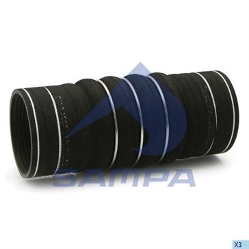 Патрубок турбонагнетателя (65х180) красная MAN \81963200175 \ 021.022  