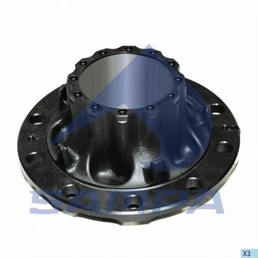 Ступица VOLVO FH12,FH16,FM9,FM10,FM12 задняя (без подшипника) (d148) \20517952S \ 031.060/1