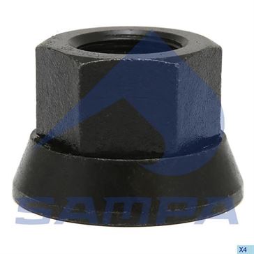 Гайка колеса М22x1,5x30x46,75 SW33 Renault, VOLVO