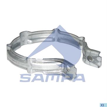 Хомут выхлопной трубы, без болта VOLVO (d127) \1629499