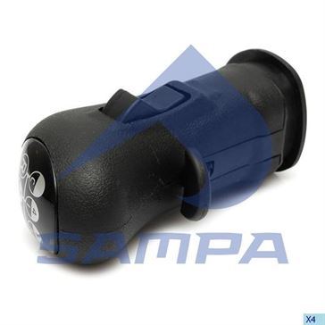 Ручка важеля КПП; перемикання пердач VOLVO F10 / 12 / 16.FH12 / 16 SR1400 / SR1700 / SR1900 / 031.15