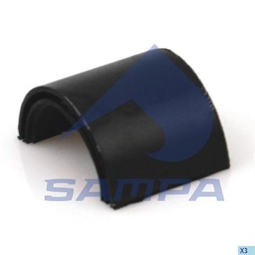 Полувтулка 60x78x60 стабілізатора MAN F, L, M2000, TGA \ 81437040061 \ 020.010