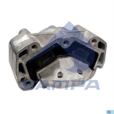 Подушка КПП 171x284x112 SCANIA 4-А серія \ 1336882 \ 040.101