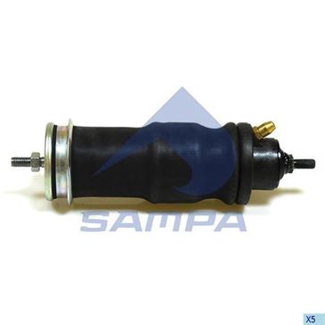 Амортизатор підвіски кабіни з подушкою M12x1,75 / M12x1,75