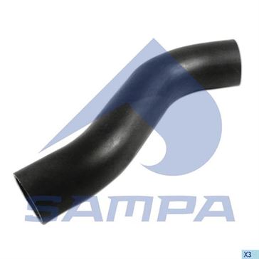 Патрубок радиатора 60x70x340 DAF \1353922 \ 050.132  
