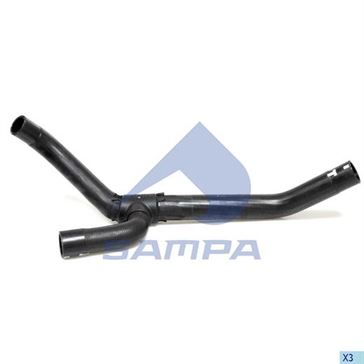 Патрубок радиатора 26,8mmx30mmx30,5mm DAF XF 105, XF 96 \1399817 \ 050.257  