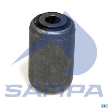 Peзинoвaя втyлка рессоры DAF (d16,75xd49x82) \1401516 \ 050.343