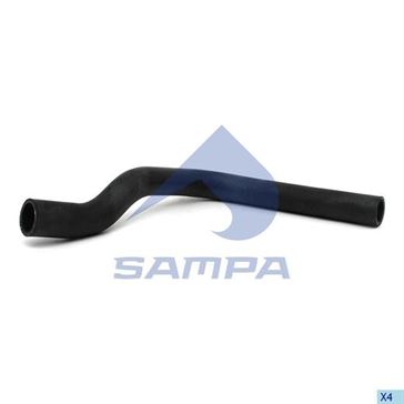 Патрубок масляного радиатора (d21xd25x450 mm) \1313582 \ 051.075  