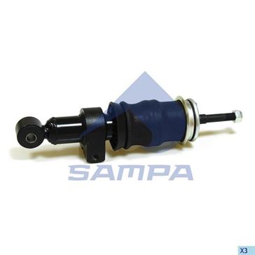 Амортизатор кабіни з повітряною подушкою M16x2 / o16,1