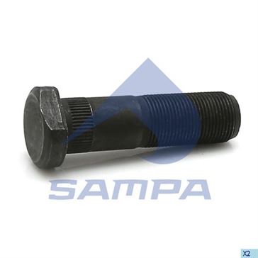 Шпилька колеса IVECO (M22х1.5х77) с шлицами/ 061.307/ 42117448