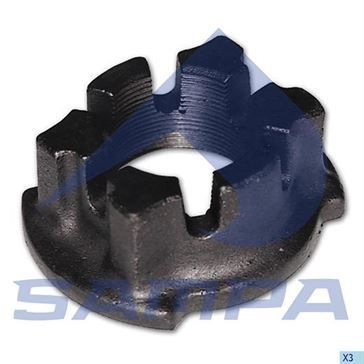 Осьова гайка BPW (M52x2 / 42xSW80) \ 0326217120 \ 070.034
