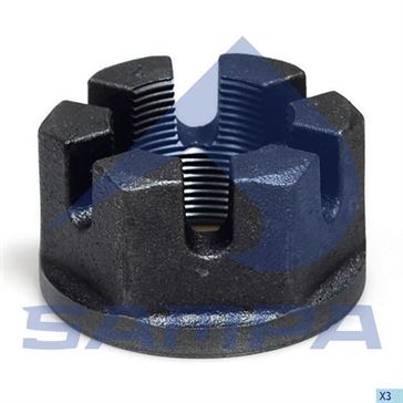 Корончатая гайка маточини (М42х2) \ 0326216030 \ 070.035