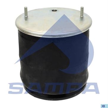 Пневморессора со стаканом в сборе (сталь) Mercedes 2813N \9463281901 \ SP 552813-K 