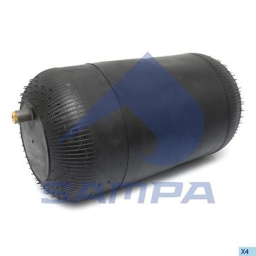 Пневморессора без стакана Conti 4757N2 (d130,8xd260x470) \9743280001 \ SP 554757-09 