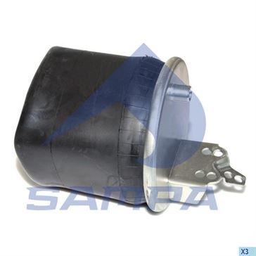 Пневморессора без стакана VOLVO 6607NP01 (1 шп. M14,1 шп. M16/24х1.5мм) \SP 556418 