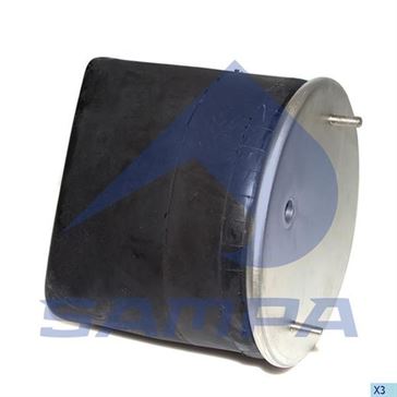 Пневморессора без стакана 725NP01, BPW, GIGANT (2 шп. М12 смещ. 20/1отв.-шт. М22) \00246149 \ SP 557