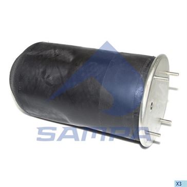 Пневморессора без стакана 811MB, 3811-02 P, Mercedes, DAF (d265x500 mm) \SP 55811 