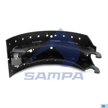 Колодка гальмівна BPW SN4218 з роликом (WVA19032) після 95 г.в / 070.373 / 0509146170S