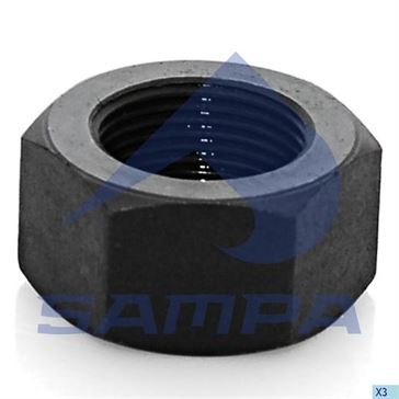 Гайка М22х1.5 / h = 16 / ключ-32 / якість: 10 SAF \ 4342001910 \ 075.108
