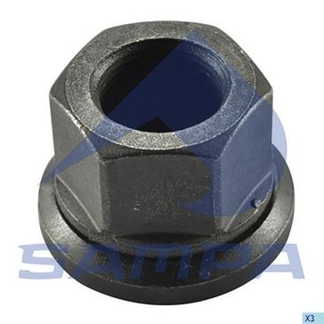 Гайка М22x1,5x30 SW33 з наполегливою шайбою Renult, SAF \ 2247301001 \ 075.112