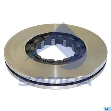 Диск гальмівний SAF (430x160x45 n10x13.5) (1шт.) / 075.158 / 4079001301