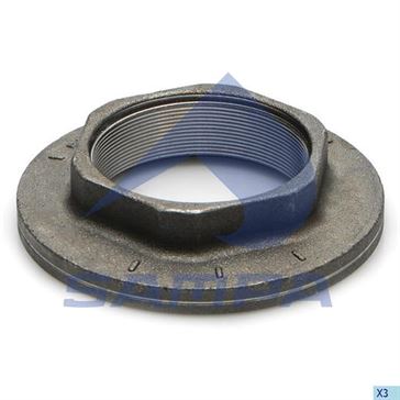 Гайка М75x1,5 SW85 осі SAF лев. \ 1011008500 \ 075.183