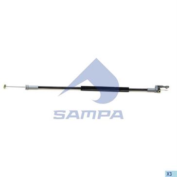 Трос подъемника стекла двери (L: 390 mm) Renault \5001858133 \ 079.221  