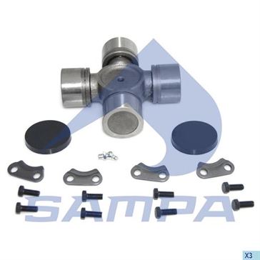 Хрестовина (d55x164) зі стоп кільцями Renault \ 5001836375 \ 079.388