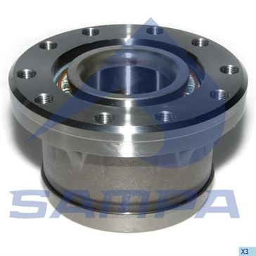 Ступица колеса с блоком подшипников Renault (M16x1,5/d70) \5010439770 \ 080.409