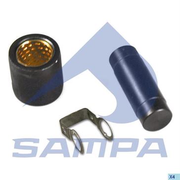 Ремкомплект ролика колодки гальмівної (d19 / d19,7x56 mm) ROR \ 15226262
