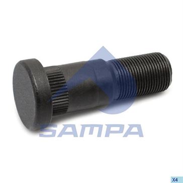Шпилька колеса М22x1,5x74 FRUEHAUF, TRAILOR \6502798G  