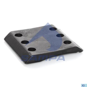Подушка подвески седла низ JSK 37 A-B-C.