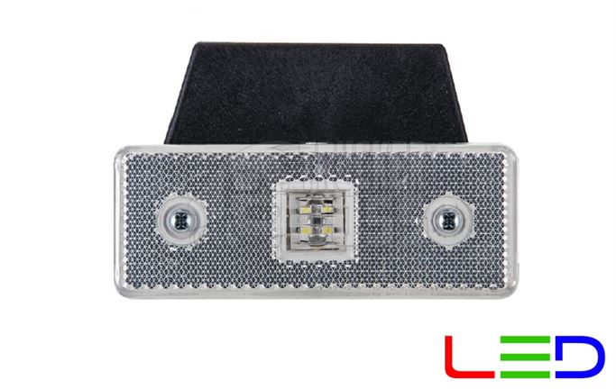 Габаритный фонарь "Гирлянда" светодиодный Белый 12-24v LED