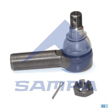 Наконечник тяги рульової М30x1,5, М20x1,5x115 DAF, IVECO, MAN, Mercedes, Renult прав. \ 0013300135