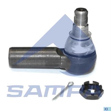 Наконечник тяги рульової M24 x 1,5 / M38x1,5x125 VRVI / IVECO / MB / MAN прав.