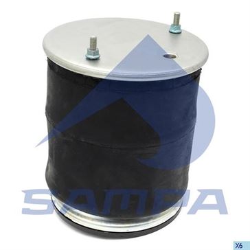 Пневморессора зі склянкою в зборі (сталь) (d280x350 mm) 4023NP08 \ 3228103100